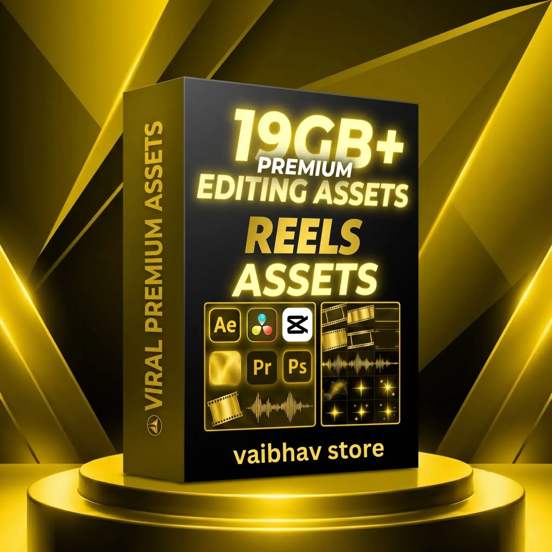 19Gb+ premium editing assets