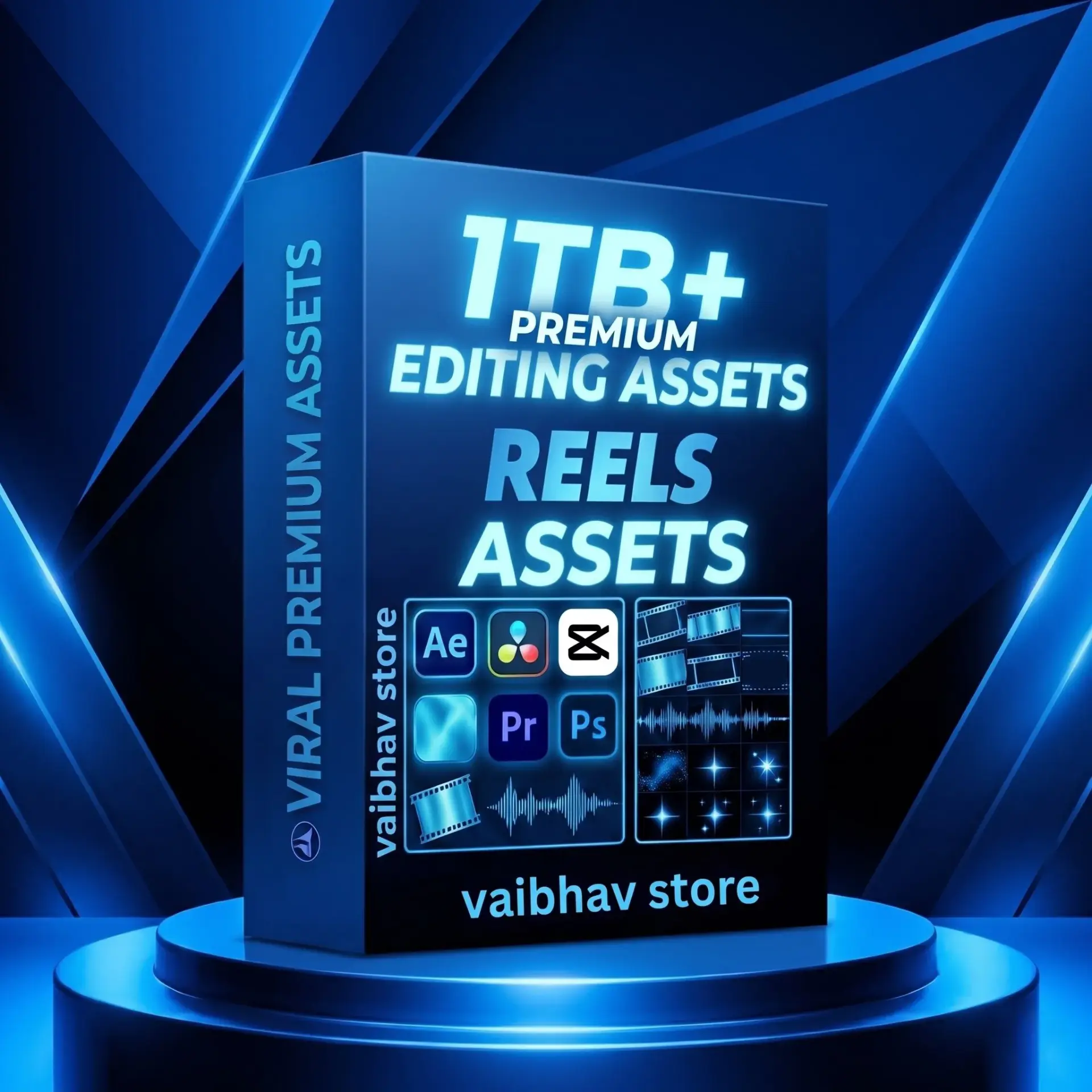 1Tb+ premium editing assets