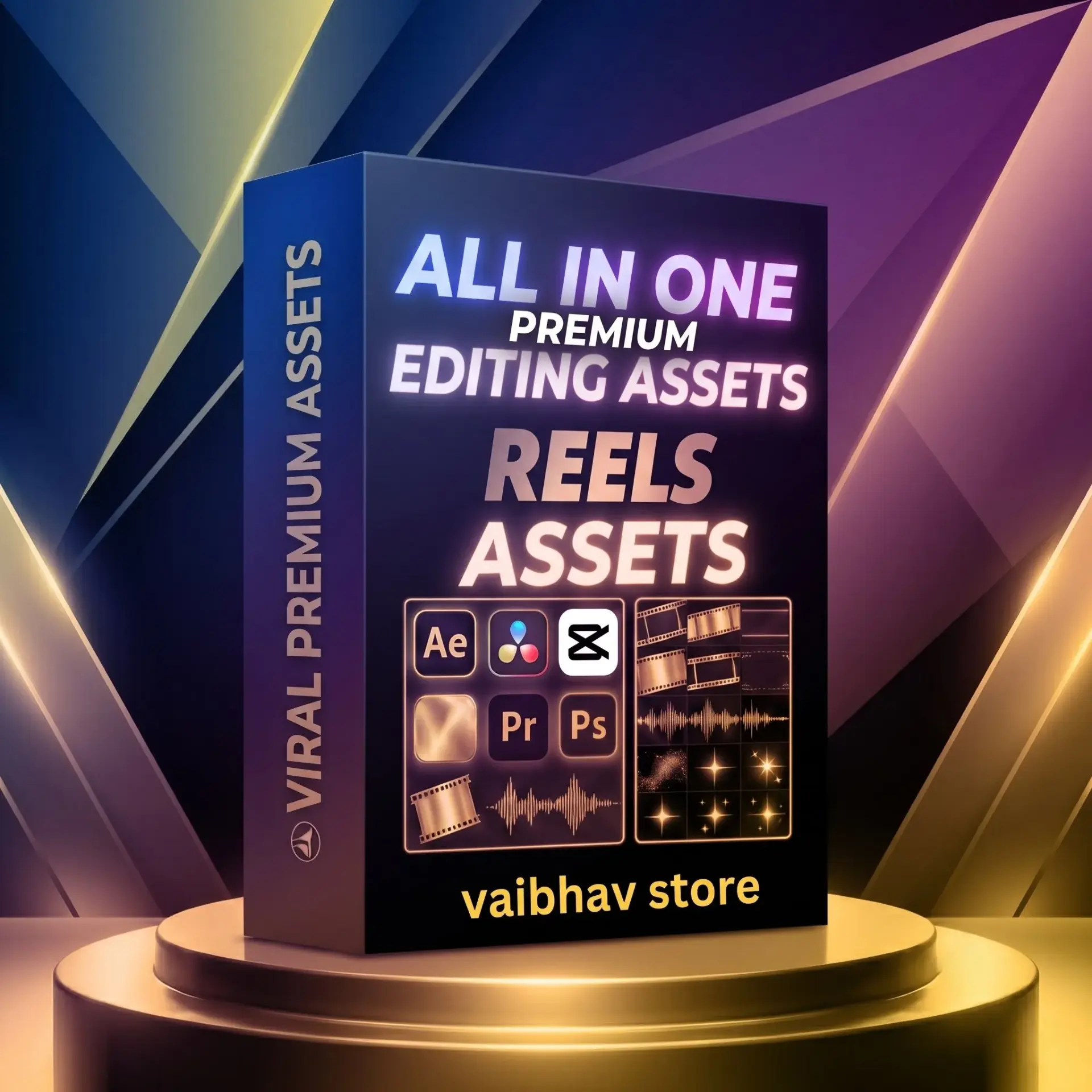 All in one premium reel editing assets